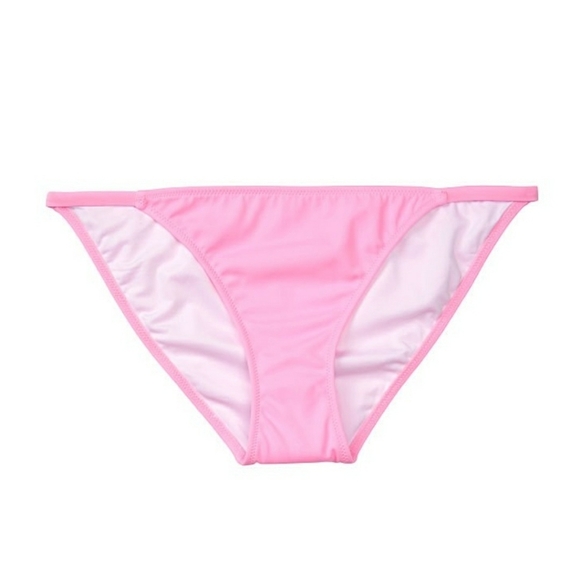 VICTORIA'S SECRET Pink Splash Menton Itsy Bikini Swim Bottom - Picture 1 of 3